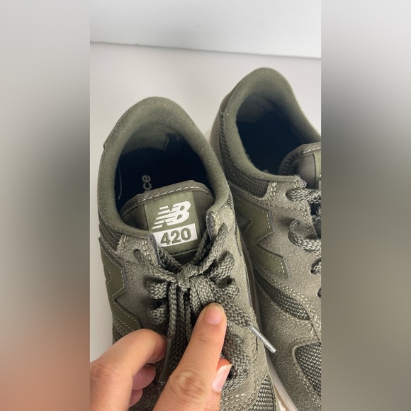 New Balance 420 Men's Olive Green Lifestyle Shoes D UL420WB2 Sz 9.5 US - Picture 7 of 11